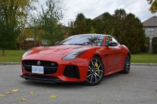 2019 Jaguar F-Type SVR Coupe test drive